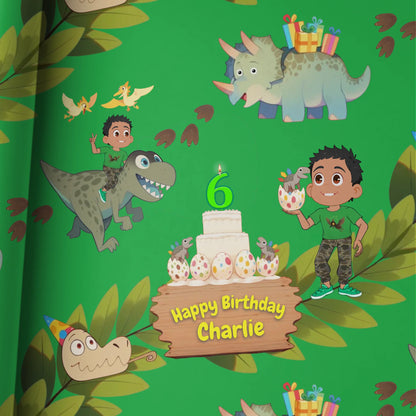 Dinosaur Wrapping Paper