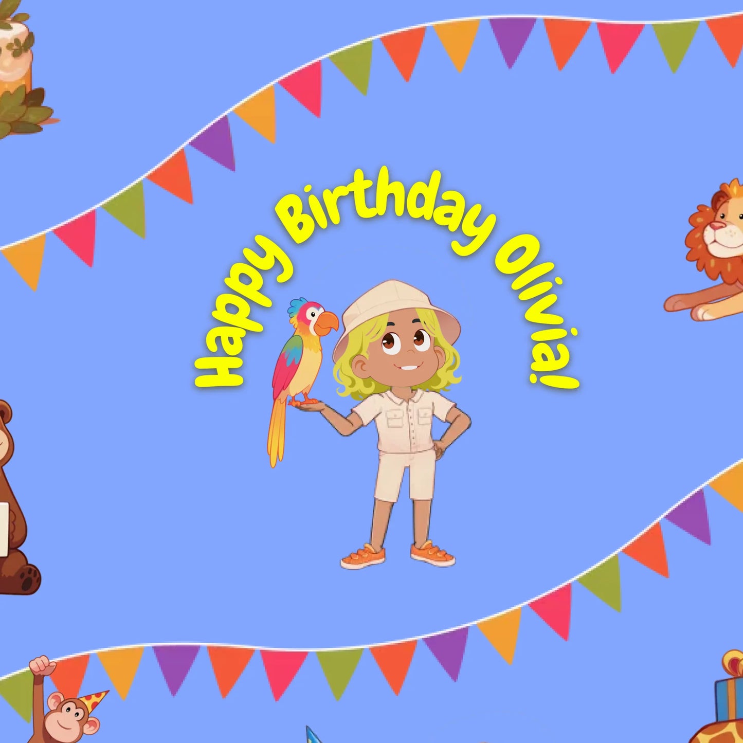 Zoo Keeper Wrapping Paper