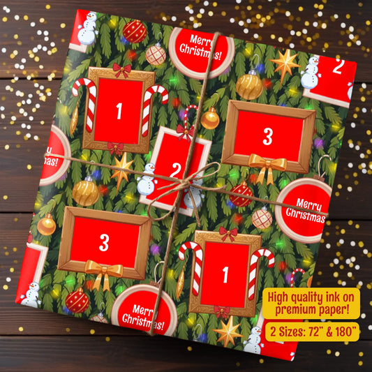X-Mas Memories Gift Wrap